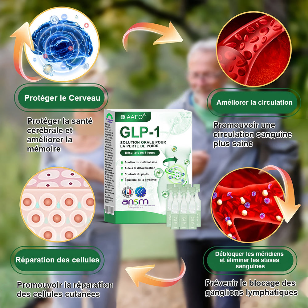 АAҒ𝗤® G L P-1 𝑺𝒐𝒍𝒖𝒕𝒊𝒐𝒏 𝑶𝒓𝒂𝒍𝒆 🏅 Une seule fois par semaine, premiers résultats visibles en 7 jours✅Pour l'obésité, le cœur et la circulation, le diabète, l'apnée du sommeil, les articulations et plus encore⏳