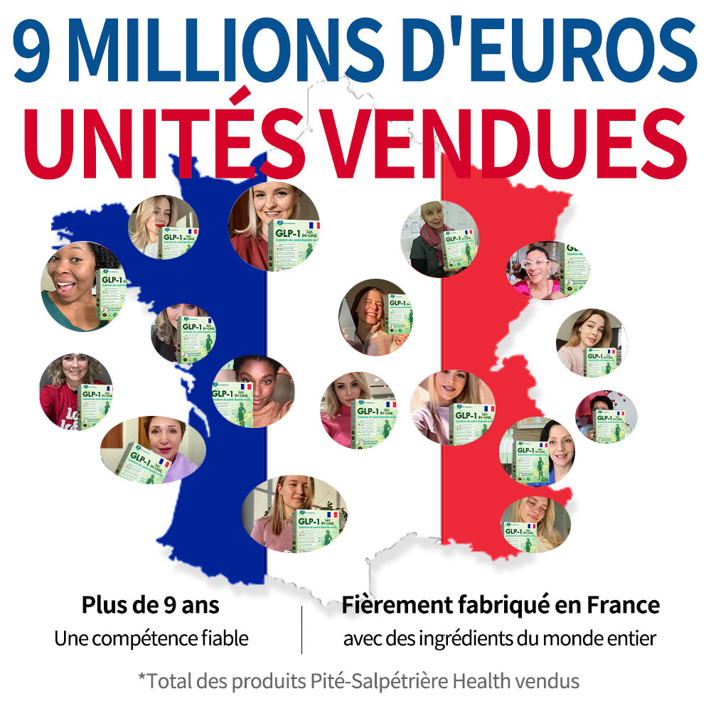 🇫🇷 Boutique Officielle | Pité-Salpétrière GLP-1 Solution de Santé SIX-EN-UN sous forme liquide orale (Juste une fois par jour, des résultats visibles en 7 jours)