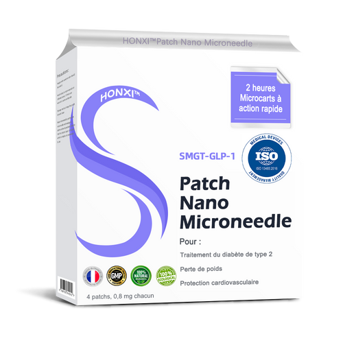 HonXi® SMGT-GLP-1 Nano-Patch à micro-aiguilles 2.0 (✅Indolore et durable, il traite le diabète, l'obésité et les maladies cardiovasculaires) - 🔥Voir les résultats en 7 jours
