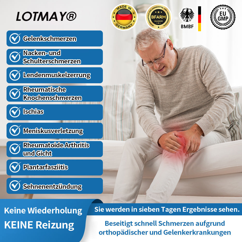 LOTMAY® BPC-157 Gelenk- & Muskelbehandlung Creme 🦴 Behandelt Arthritis, Neuropathie, Rheuma, Sportverletzungen & mehr 🌹