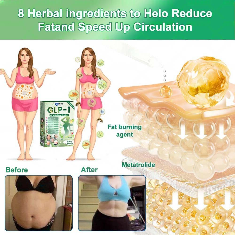🇫🇷 Honxi® GLP-1 Solution Orale 8-EN-1 Fit & Vital (1 seule prise par jour, résultats visibles en 7 jours) ✅ Pour l’obésité, la santé cardiovasculaire, le diabète, l’apnée du sommeil, la santé intestinale, les problèmes articulaires et plus encore.