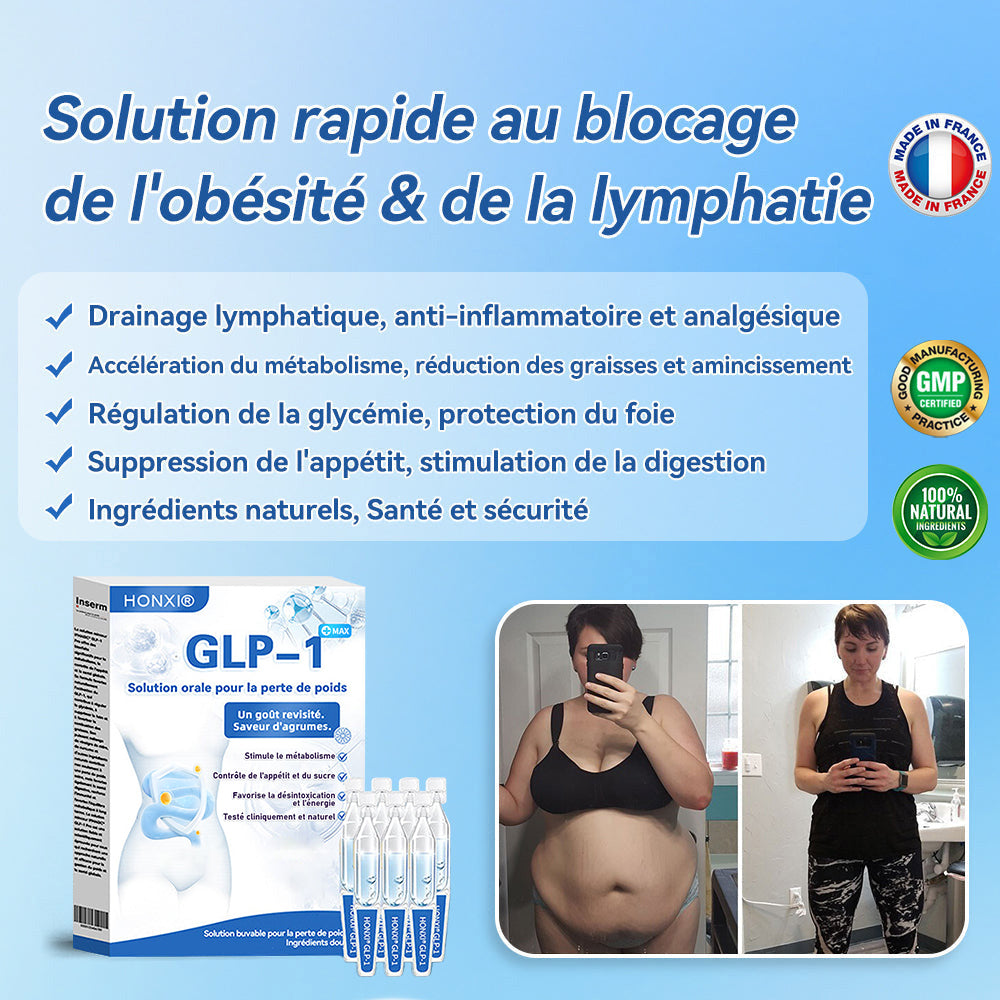 Honxi® 👨⚕️𝐆𝐋𝐏-𝟏 𝐌𝐚𝐱 𝐒𝐨𝐥𝐮𝐭𝐢𝐨𝐧 𝐨𝐫𝐚𝐥𝐞 𝐩𝐨𝐮𝐫 𝐥𝐚 𝐩𝐞𝐫𝐭𝐞 𝐝𝐞 𝐩𝐨𝐢𝐝𝐬 🔥Une dose par jour — voyez les résultats en 7 jours⏱️