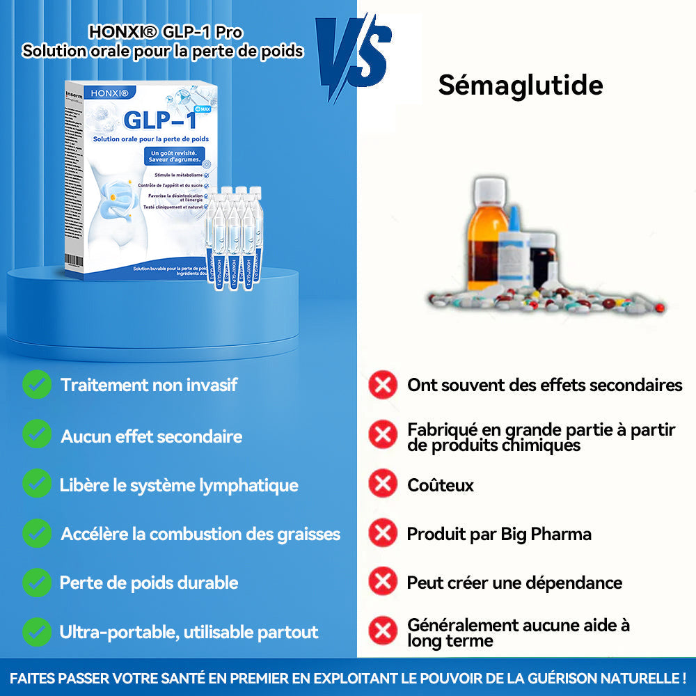 Honxi® 👨⚕️𝐆𝐋𝐏-𝟏 𝐌𝐚𝐱 𝐒𝐨𝐥𝐮𝐭𝐢𝐨𝐧 𝐨𝐫𝐚𝐥𝐞 𝐩𝐨𝐮𝐫 𝐥𝐚 𝐩𝐞𝐫𝐭𝐞 𝐝𝐞 𝐩𝐨𝐢𝐝𝐬 🔥Une dose par jour — voyez les résultats en 7 jours⏱️