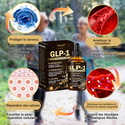 [Boutique Officielle]Honxi® TIRZEPATIDE GLP-1 Gouttes à base de plantes✅ Pour l'obésité, la santé cardiovasculaire, le diabète, l'apnée du sommeil, les problèmes articulaires et plus encore.