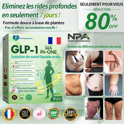 🇫🇷 Boutique Officielle | Pité-Salpétrière GLP-1 Solution de Santé SIX-EN-UN sous forme liquide orale (Juste une fois par jour, des résultats visibles en 7 jours)