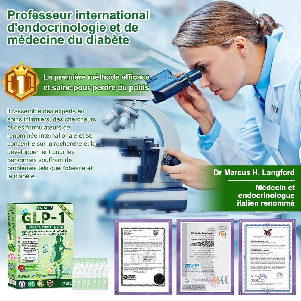Croaie® NAD+𝐆𝐋𝐏-𝟏 𝐅𝐢𝐭 & 𝐕𝐢𝐭𝐚𝐥 𝐒𝐨𝐥𝐮𝐭𝐢𝐨𝐧 𝐎𝐫𝐚𝐥𝐞 𝟏 𝐟𝐨𝐢𝐬 𝐩𝐚𝐫 𝐣𝐨𝐮𝐫 ✅𝐂𝐨𝐧𝐭𝐫𝐢𝐛𝐮𝐞 à 𝐥𝐚 𝐠𝐞𝐬𝐭𝐢𝐨𝐧 𝐝𝐮 𝐩𝐨𝐢𝐝𝐬, à 𝐥𝐚 𝐬𝐚𝐧𝐭é 𝐜𝐚𝐫𝐝𝐢𝐚𝐪𝐮𝐞, 𝐚𝐮 𝐛𝐢𝐞𝐧-ê𝐭𝐫𝐞 𝐦é𝐭𝐚𝐛𝐨𝐥𝐢𝐪𝐮𝐞 𝐞𝐭 𝐝𝐢𝐠𝐞𝐬𝐭𝐢𝐟, 𝐚𝐢𝐧𝐬𝐢 𝐪𝐮’à 𝐥’é𝐪𝐮𝐢𝐥𝐢𝐛𝐫𝐞 𝐟é𝐦𝐢𝐧𝐢𝐧, 𝐭𝐨𝐮𝐭 𝐞𝐧 𝐫𝐚𝐟𝐟𝐞𝐫𝐦𝐢𝐬𝐬𝐚𝐧𝐭 𝐥𝐚 𝐩𝐞𝐚𝐮 𝐞𝐭 𝐞𝐧 𝐚𝐩𝐩𝐨𝐫𝐭𝐚𝐧𝐭 𝐮𝐧 𝐫𝐞𝐠𝐚𝐢𝐧 𝐝’é𝐧𝐞𝐫𝐠𝐢𝐞