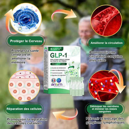 АＡҒ𝗤® G L P-1 𝑺𝒐𝒍𝒖𝒕𝒊𝒐𝒏 𝑶𝒓𝒂𝒍𝒆 🏅 Une seule fois par semaine, premiers résultats visibles en 7 jours✅Pour l'obésité, le cœur et la circulation, le diabète, l'apnée du sommeil, les articulations et plus encore⏳