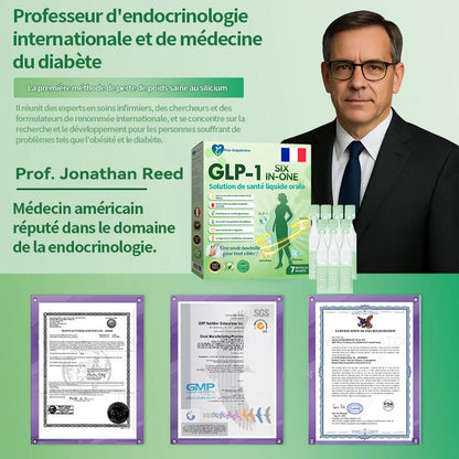 🇫🇷 Boutique Officielle | Pité-Salpétrière GLP-1 Solution de Santé SIX-EN-UN sous forme liquide orale (Juste une fois par jour, des résultats visibles en 7 jours)