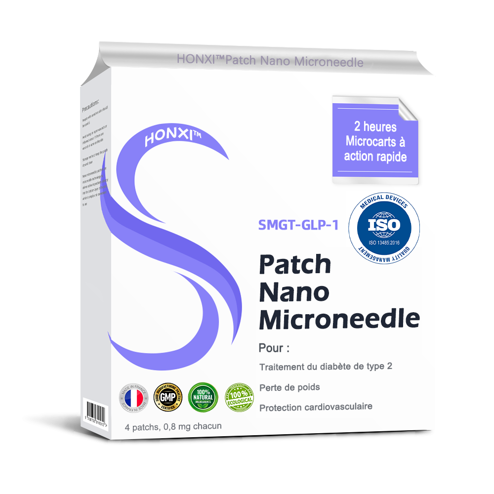 HonXi® SMGT-GLP-1 Nano-Patch à micro-aiguilles 2.0 (✅Indolore et durable, il traite le diabète, l'obésité et les maladies cardiovasculaires) - 🔥Voir les résultats en 7 jours