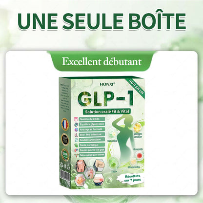 🇫🇷 Honxi® GLP-1 Solution Orale 8-EN-1 Fit & Vital (1 seule prise par jour, résultats visibles en 7 jours)  ✅ Pour l’obésité, la santé cardiovasculaire, le diabète, l’apnée du sommeil, la santé intestinale, les problèmes articulaires et plus encore.