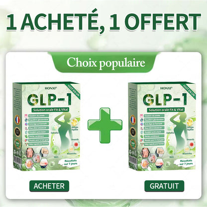 🇫🇷 Honxi® GLP-1 Solution Orale 8-EN-1 Fit & Vital (1 seule prise par jour, résultats visibles en 7 jours)  ✅ Pour l’obésité, la santé cardiovasculaire, le diabète, l’apnée du sommeil, la santé intestinale, les problèmes articulaires et plus encore.