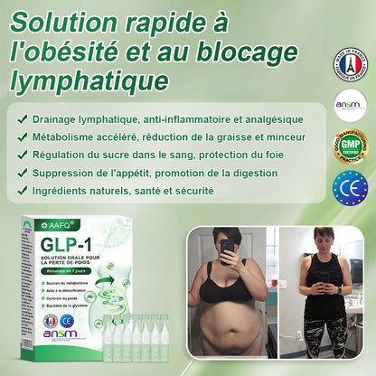 АＡҒ𝗤® G L P-1 𝑺𝒐𝒍𝒖𝒕𝒊𝒐𝒏 𝑶𝒓𝒂𝒍𝒆 🏅 Une seule fois par semaine, premiers résultats visibles en 7 jours✅Pour l'obésité, le cœur et la circulation, le diabète, l'apnée du sommeil, les articulations et plus encore⏳