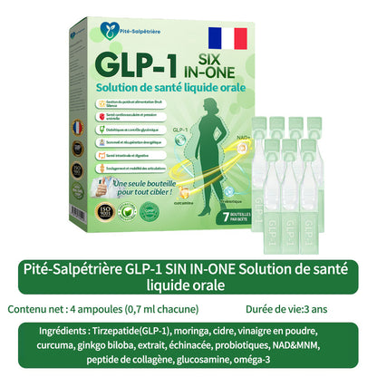 🇫🇷 Boutique Officielle | Pité-Salpétrière GLP-1 Solution de Santé SIX-EN-UN sous forme liquide orale (Juste une fois par jour, des résultats visibles en 7 jours)