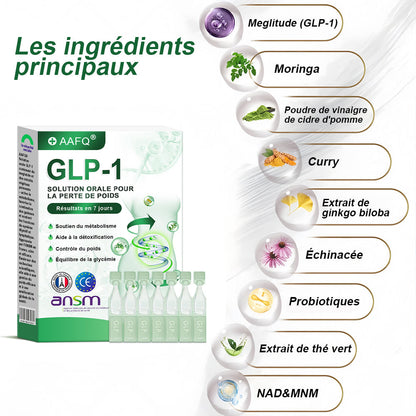 АＡҒ𝗤® G L P-1 𝑺𝒐𝒍𝒖𝒕𝒊𝒐𝒏 𝑶𝒓𝒂𝒍𝒆 🏅 Une seule fois par semaine, premiers résultats visibles en 7 jours✅Pour l'obésité, le cœur et la circulation, le diabète, l'apnée du sommeil, les articulations et plus encore⏳