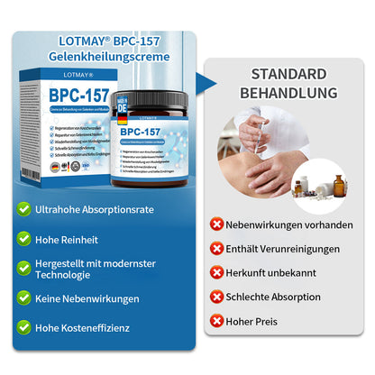 LOTMAY® BPC-157 Gelenk- & Muskelbehandlung Creme 🦴 Behandelt Arthritis, Neuropathie, Rheuma, Sportverletzungen & mehr 🌹