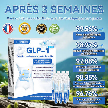Honxi® 👨‍⚕️𝐆𝐋𝐏-𝟏 𝐌𝐚𝐱 𝐒𝐨𝐥𝐮𝐭𝐢𝐨𝐧 𝐨𝐫𝐚𝐥𝐞 𝐩𝐨𝐮𝐫 𝐥𝐚 𝐩𝐞𝐫𝐭𝐞 𝐝𝐞 𝐩𝐨𝐢𝐝𝐬 🔥Une dose par jour — voyez les résultats en 7 jours⏱️